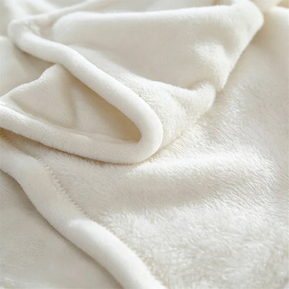 Ghost Blanket — Cute Halloween Flannel Throw