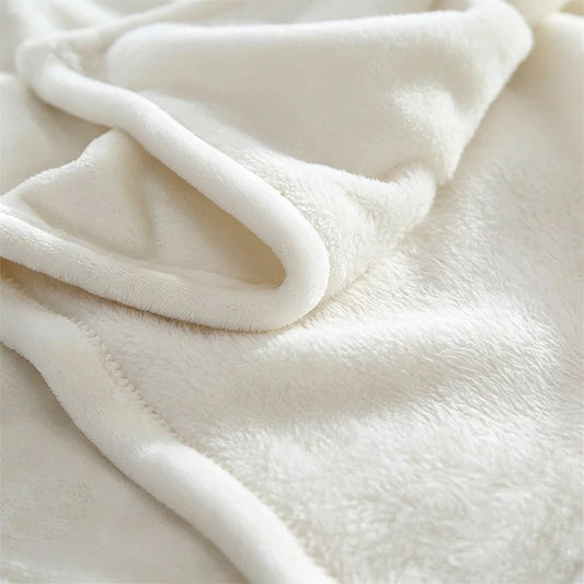 Ghost Blanket — Cute Halloween Flannel Throw