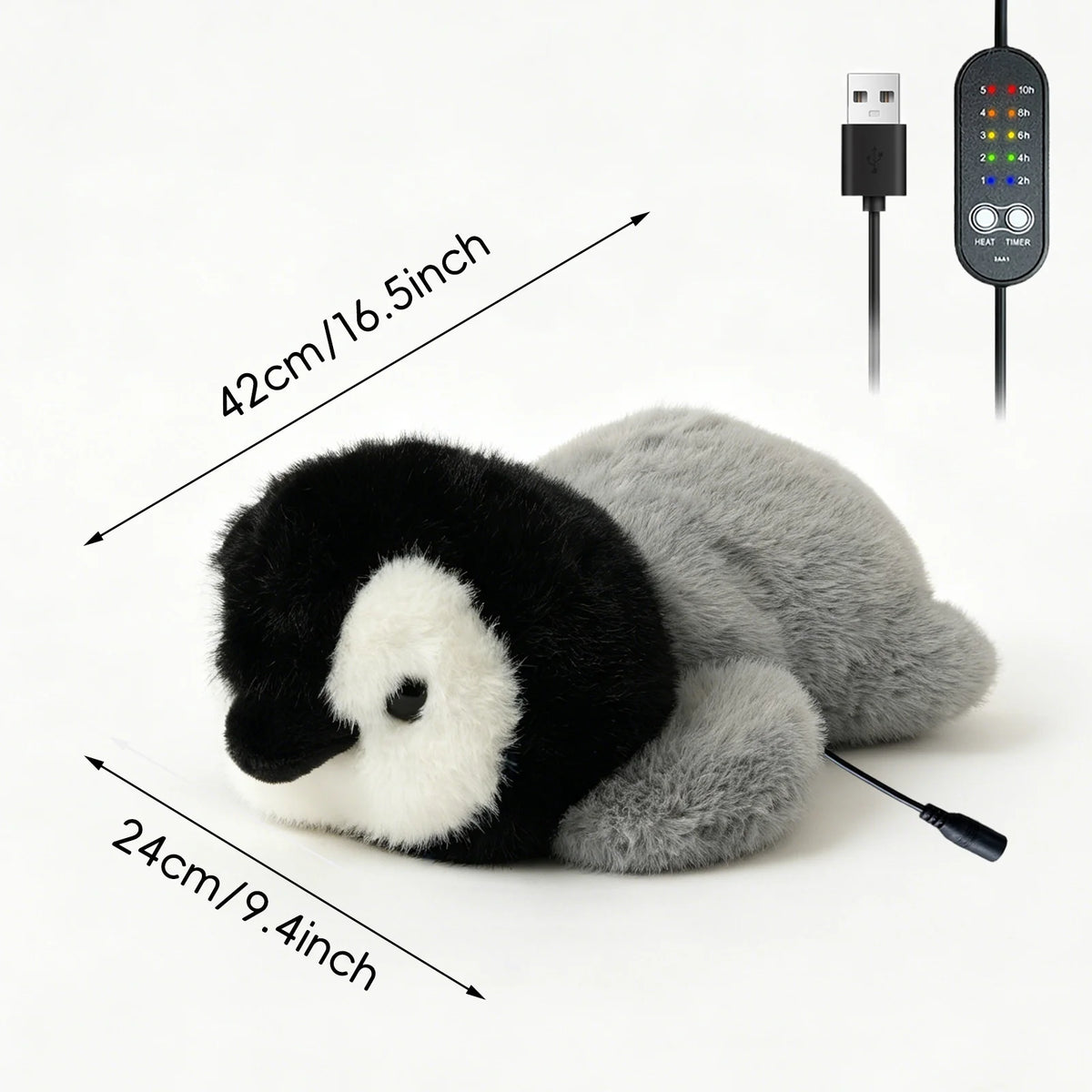 Electric Heating Pad for Period Cramps Plush USB Powered Menstrual Heating Pad Neck Shoulder Pain Relief Gift for Women Wife