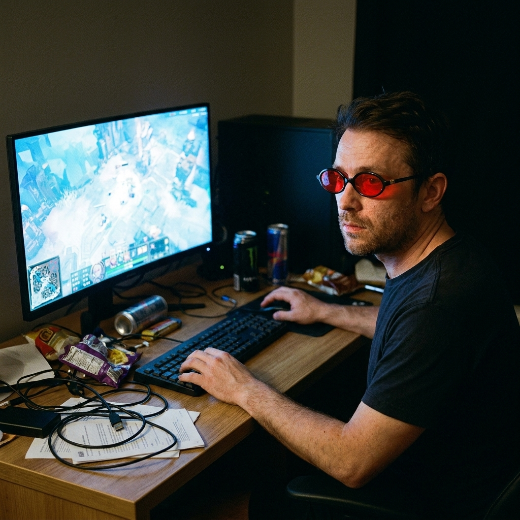GaleWorks Sleep Glasses — Red Lens Blue Light Blocking Glasses for Better Sleep & Screen Time